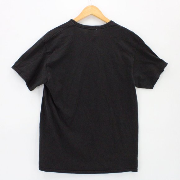 Vintage DELTA Pro Weight Shirt Mens Black DAB Bear Dancing Cotton Size Large L - Picture 6 of 8